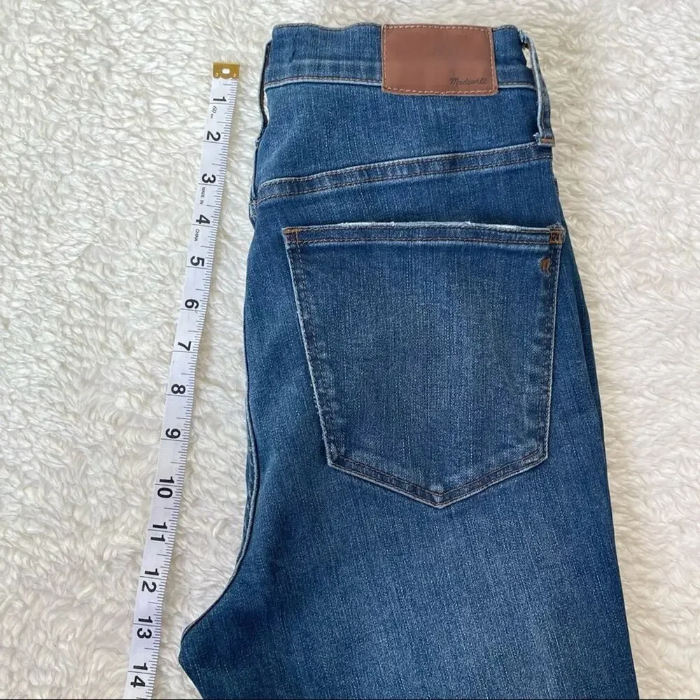MADEWELL 10" High-Rise Skinny Jeans Wash: Button-Front TENCEL™ Denim Edition - Picture 7 of 10